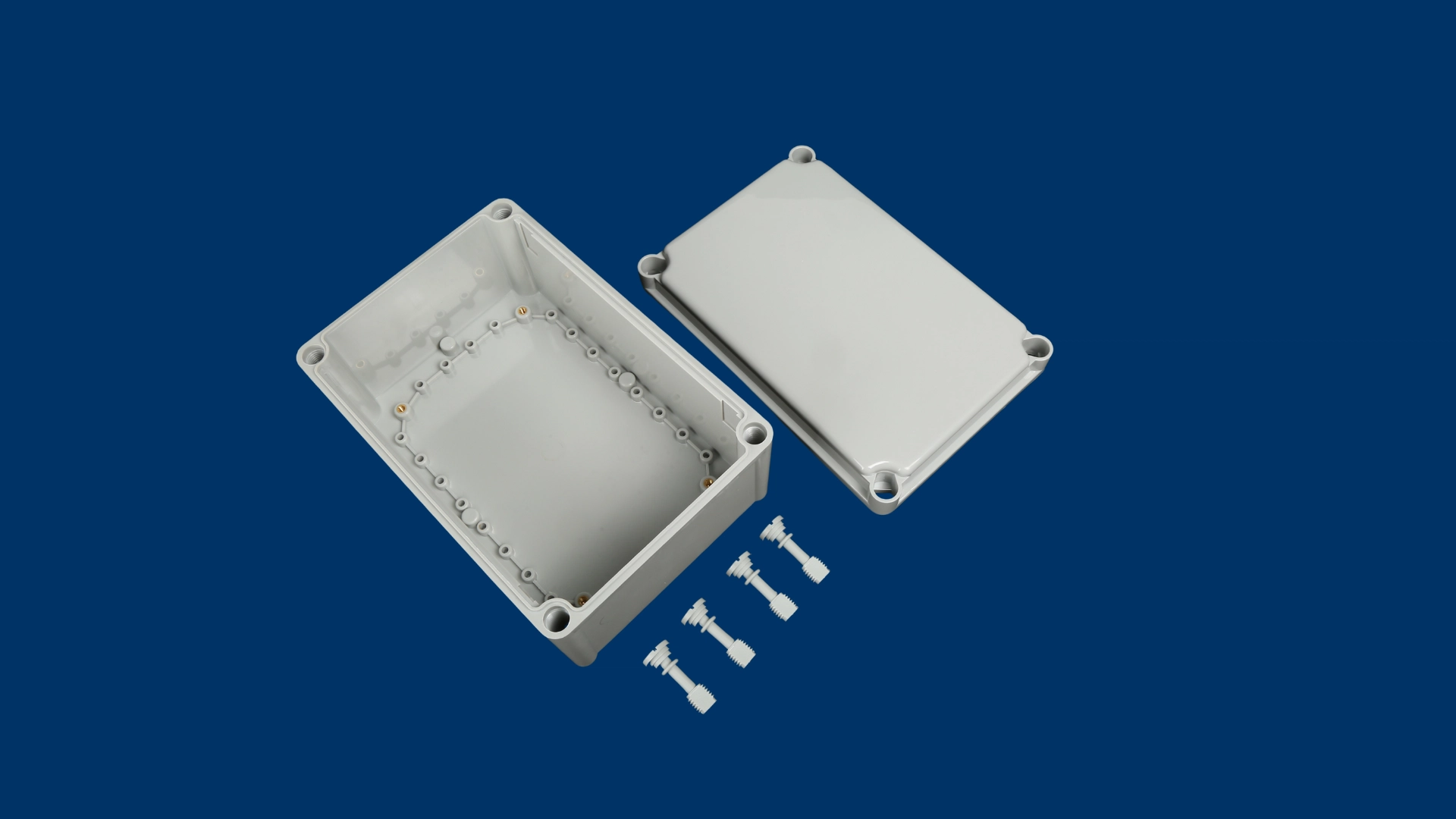 Another image of the junction box with ears